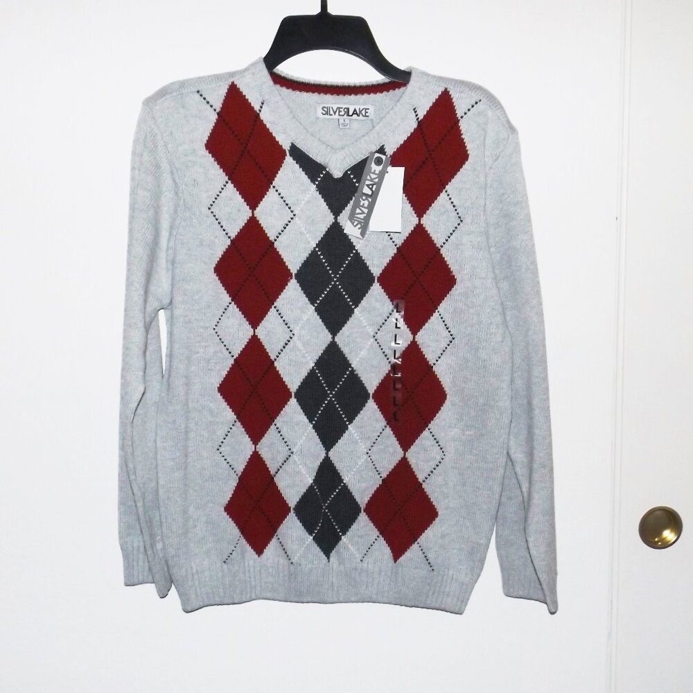 Silver Lake boys sweater-L (#EV1628)